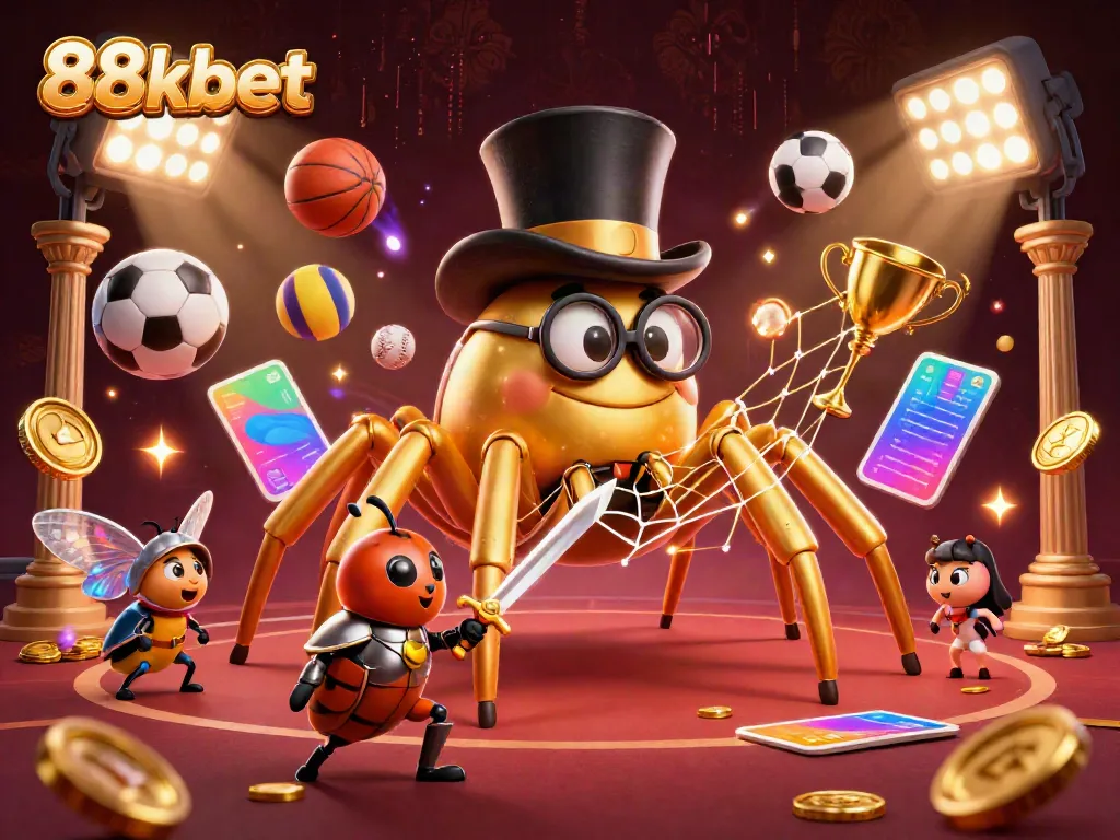 Engage in the ultimate 88kbet casino experience with unique characters and vibrant graphics.